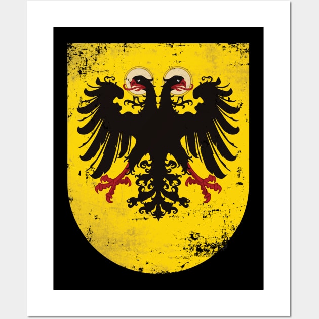 Holy Roman Empire Coat of Arms Wall Art by Beltschazar